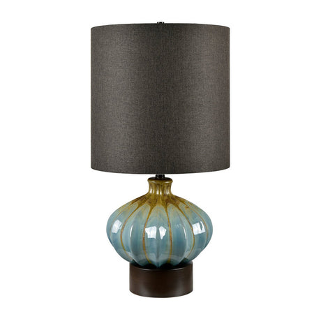 Pfifer Blue/Chocolate Table Lamp - Ornate Home