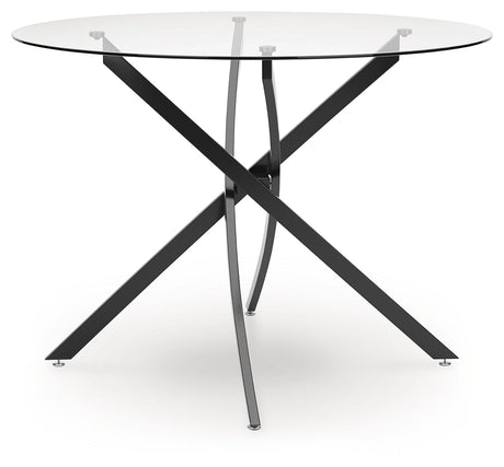 Pharwynn Black Dining Table (Online Special Price) - Ornate Home