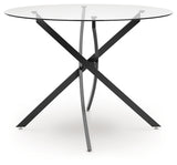 Pharwynn Black Dining Table - Ornate Home