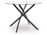 Pharwynn Black Dining Table - Ornate Home