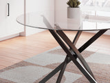 Pharwynn Multi Dining Table w/4 Chairs - Ornate Home