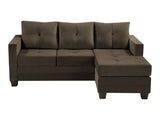 Phelps Brown Reversible Sofa Chaise - Ornate Home