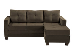 Phelps Brown Reversible Sofa Chaise - Ornate Home