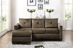 Phelps Brown Reversible Sofa Chaise - Ornate Home
