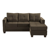 Phelps Brown Reversible Sofa Chaise - Ornate Home