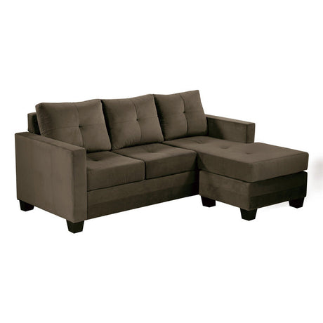 Phelps Brown Reversible Sofa Chaise - Ornate Home