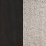 Phelps Tan Distressed Noir Upholstered Dining Arm Chair (Set of 2) - Ornate Home