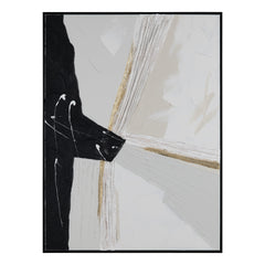 Phelps White/Black Canvas - Ornate Home