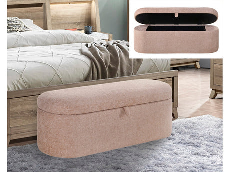 Philipa Mauve Storage Bench - Ornate Home