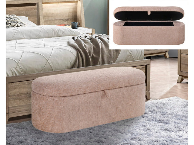 Philipa Mauve Storage Bench - Ornate Home