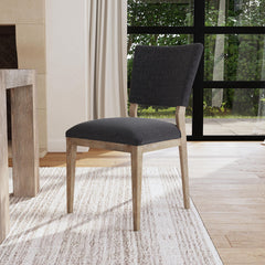 Phillip Gray Upholstered Dining Chair (Set of 2) - Ornate Home