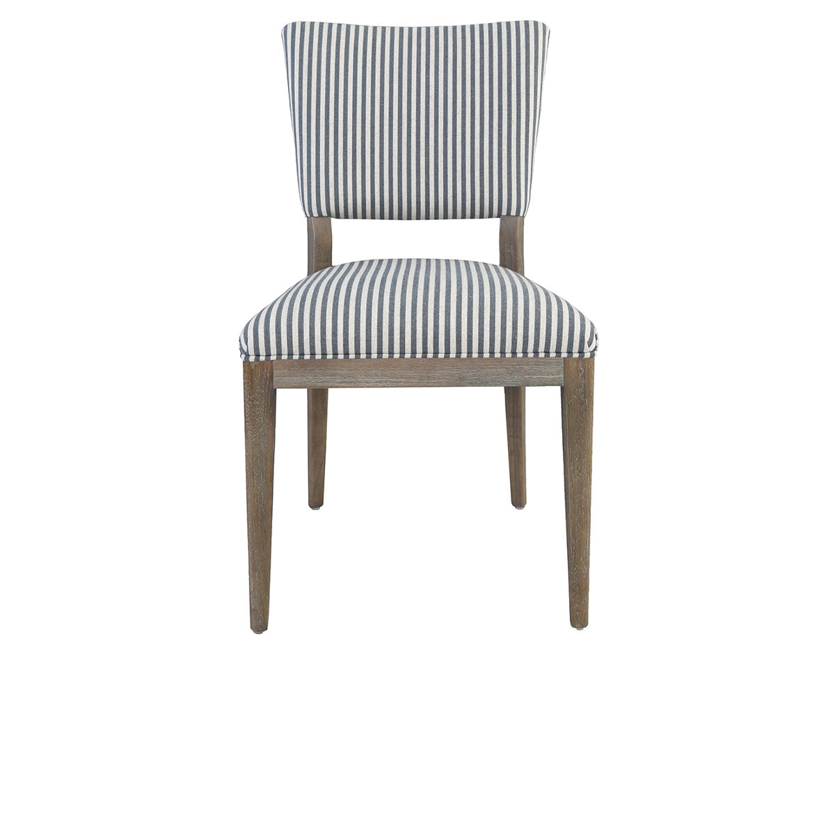 Phillip Striped Upholstered Dining Chair (Set of 2) - Ornate Home
