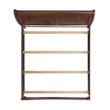 Phillipe Cherry 3-Piece King Bedroom Set with 2 Nightstands - Ornate Home