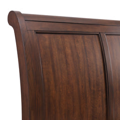 Phillipe Cherry 3-Piece King Bedroom Set with 2 Nightstands - Ornate Home