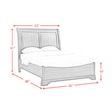 Phillipe Cherry 5-Piece Queen Bedroom Set with 2 Nightstands, Dresser & Chest - Ornate Home