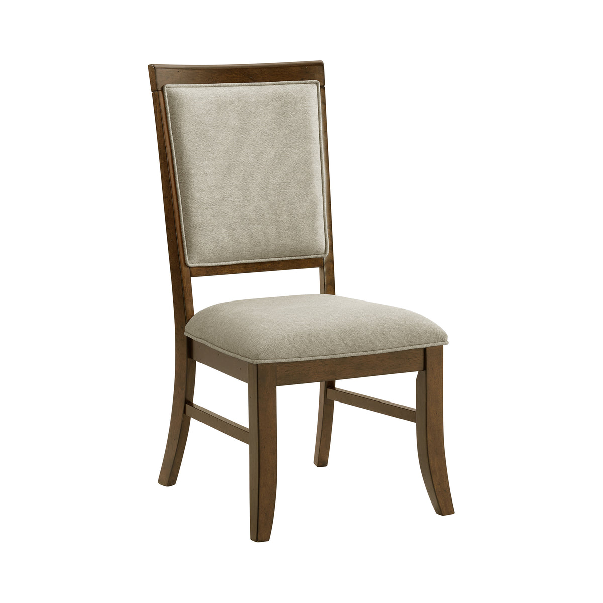 Phillipe Cherry/Grey Dining Side Chair (Set of 2) - Ornate Home