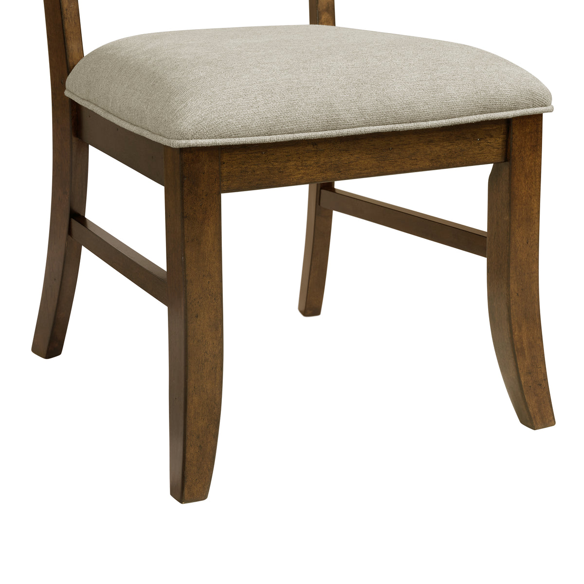 Phillipe Cherry/Grey Dining Side Chair (Set of 2) - Ornate Home