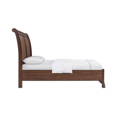 Phillipe Cherry Queen Bed - Ornate Home