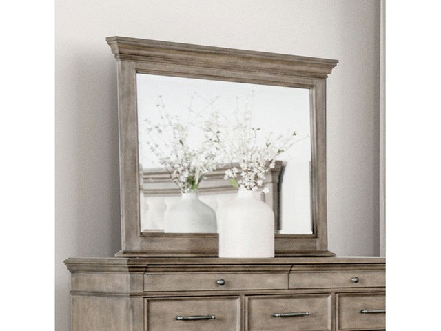 Philomath Aged Oak Mirror - Ornate Home
