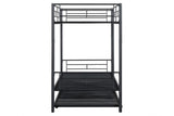 Philotus Black Twin/Twin Bunk Bed - Ornate Home