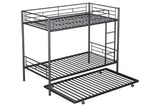 Philotus Black Twin/Twin Bunk Bed - Ornate Home