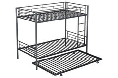 Philotus Black Twin/Twin Bunk Bed - Ornate Home