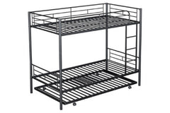 Philotus Black Twin/Twin Bunk Bed - Ornate Home