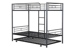 Philotus Black Twin/Twin Bunk Bed - Ornate Home