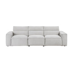 Phoebe Light Gray Sofa and Loveseat - Ornate Home