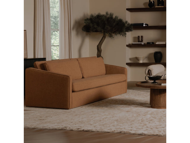 Phoebe Rust Sofa - Ornate Home