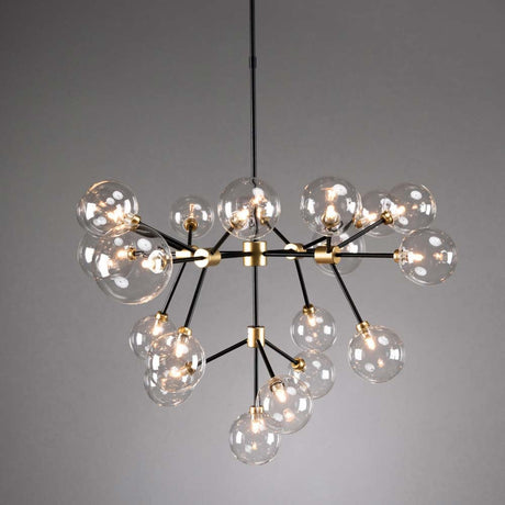 Phoenix Clear Chandelier - Ornate Home
