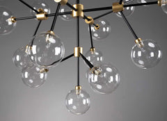 Phoenix Clear Chandelier - Ornate Home