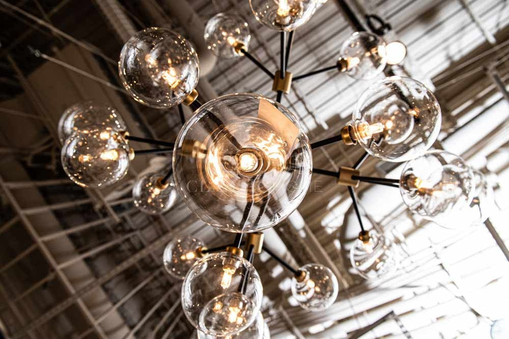 Phoenix Clear Chandelier - Ornate Home