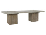 Phoenix Distressed Gray/Brown Coffee Table - Ornate Home