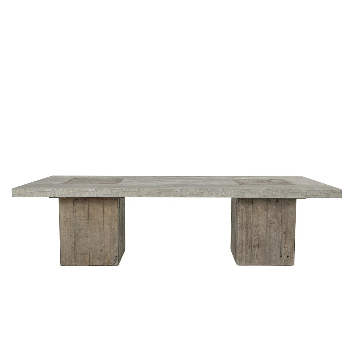 Phoenix Distressed Gray/Brown Coffee Table - Ornate Home