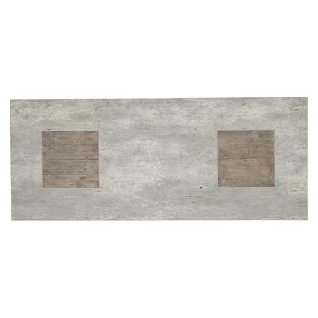 Phoenix Distressed Gray/Brown Coffee Table - Ornate Home