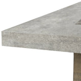 Phoenix Distressed Gray/Brown Coffee Table - Ornate Home
