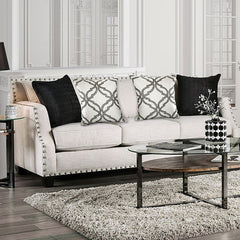 Phoibe Ivory Loveseat - Ornate Home