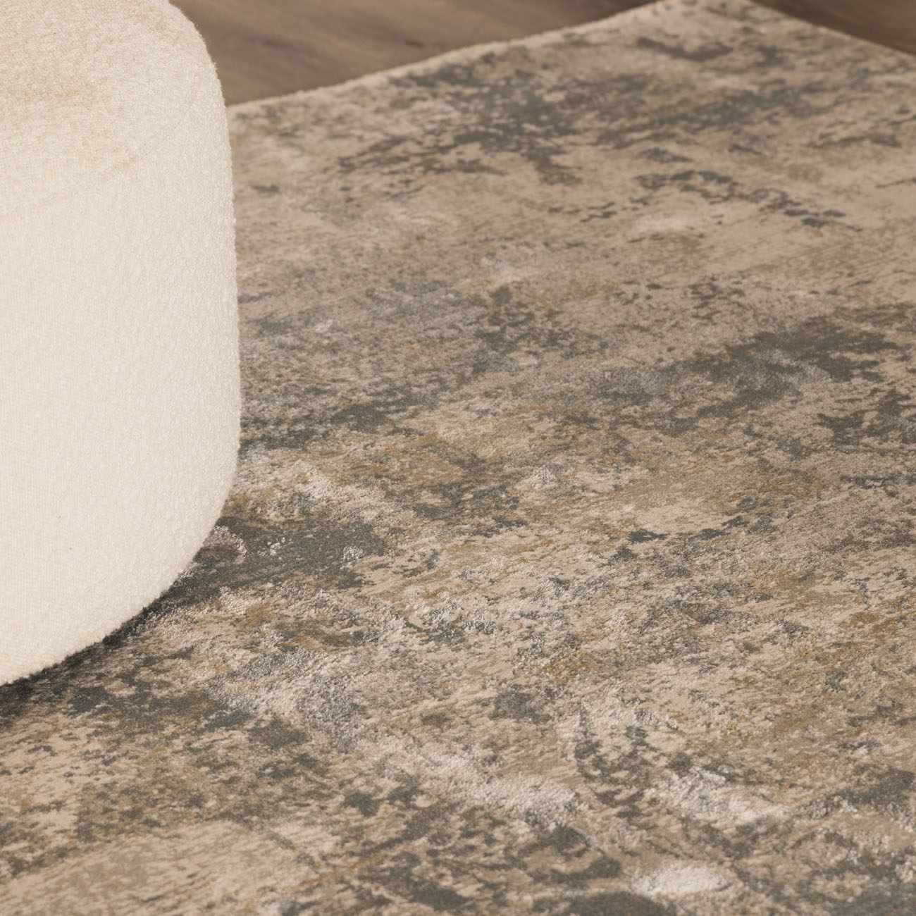 Pialba Thick Luxe Abstract Smokey Rug - Ornate Home