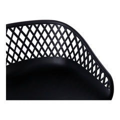 Piazza Black Outdoor Barstool (Set of 2) - Ornate Home