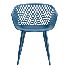 Piazza Blue Outdoor Chair (Set of 2) - Ornate Home