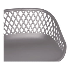Piazza Grey Outdoor Counter Stool (Set of 2) - Ornate Home