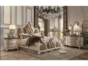Picardy Antique Pearl California King Bed - Ornate Home