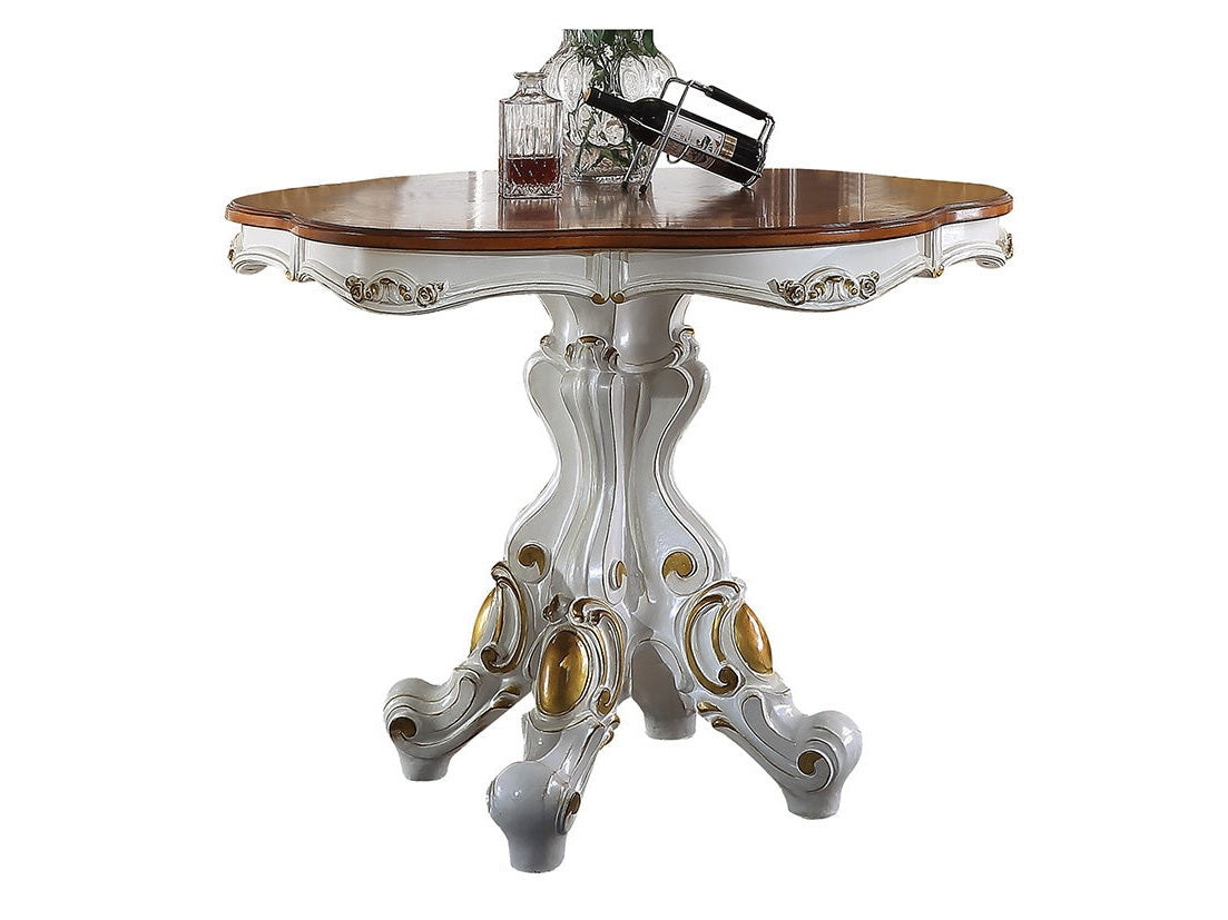 Picardy Antique Pearl & Cherry Oak Counter Height Table - Ornate Home