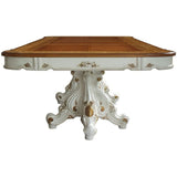 Picardy Antique Pearl & Cherry Oak Dining Table - Ornate Home