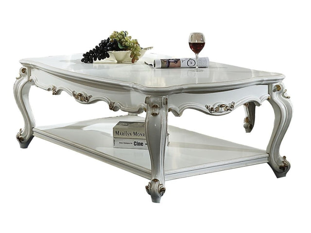 Picardy Antique Pearl Coffee Table - Ornate Home