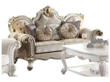 Picardy Antique Pearl Loveseat - Ornate Home
