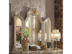 Picardy Antique Pearl Mirror - Ornate Home