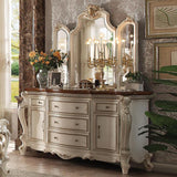 Picardy Antique Pearl Mirror - Ornate Home