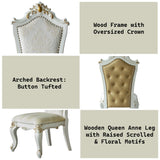 Picardy Antique Pearl Side Chair (Set of 2) - Ornate Home